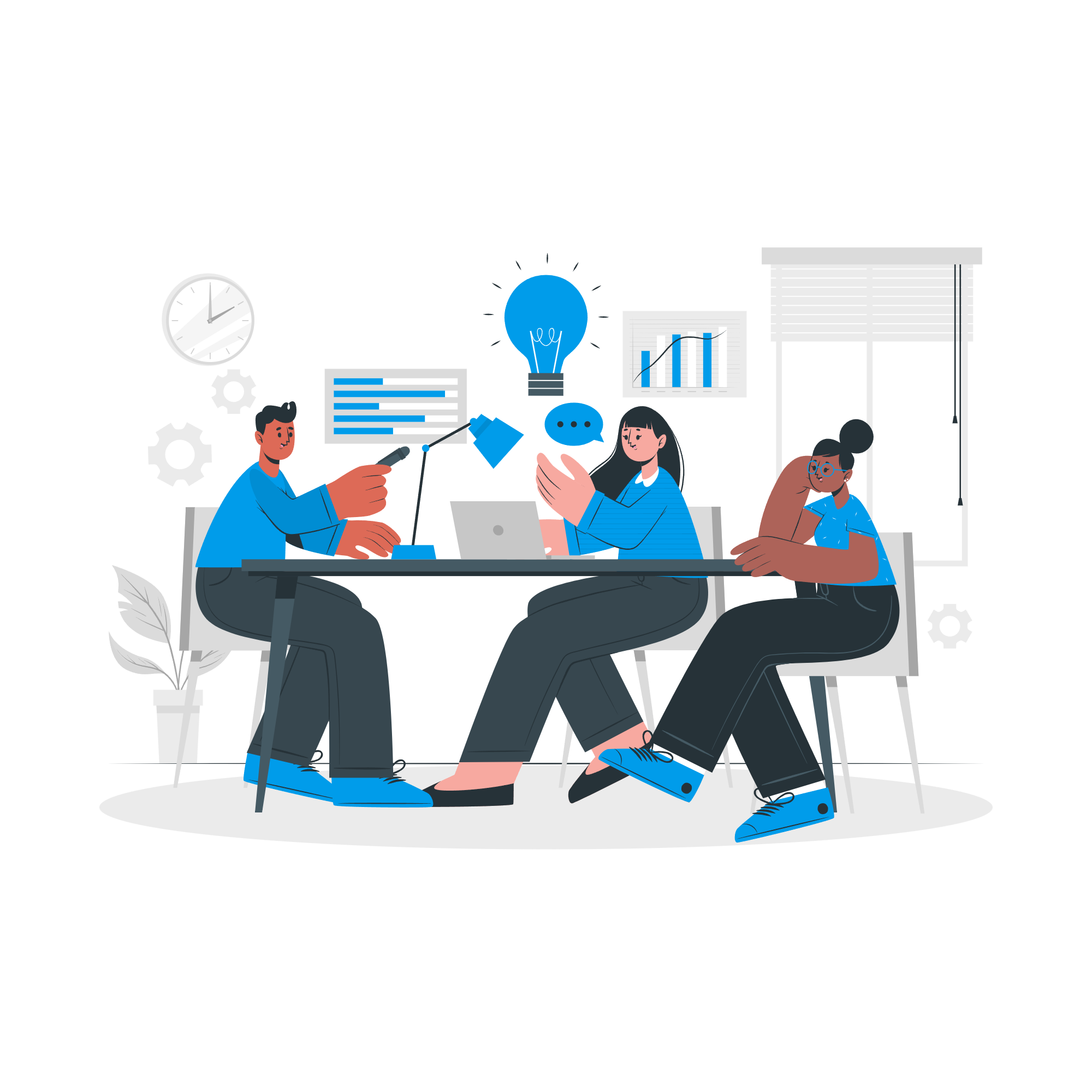 Ilustração de edição de vídeo profissional